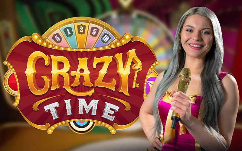 Spin the wheel and enjoy exciting multipliers in Crazy Time at Royal Reels Casino.