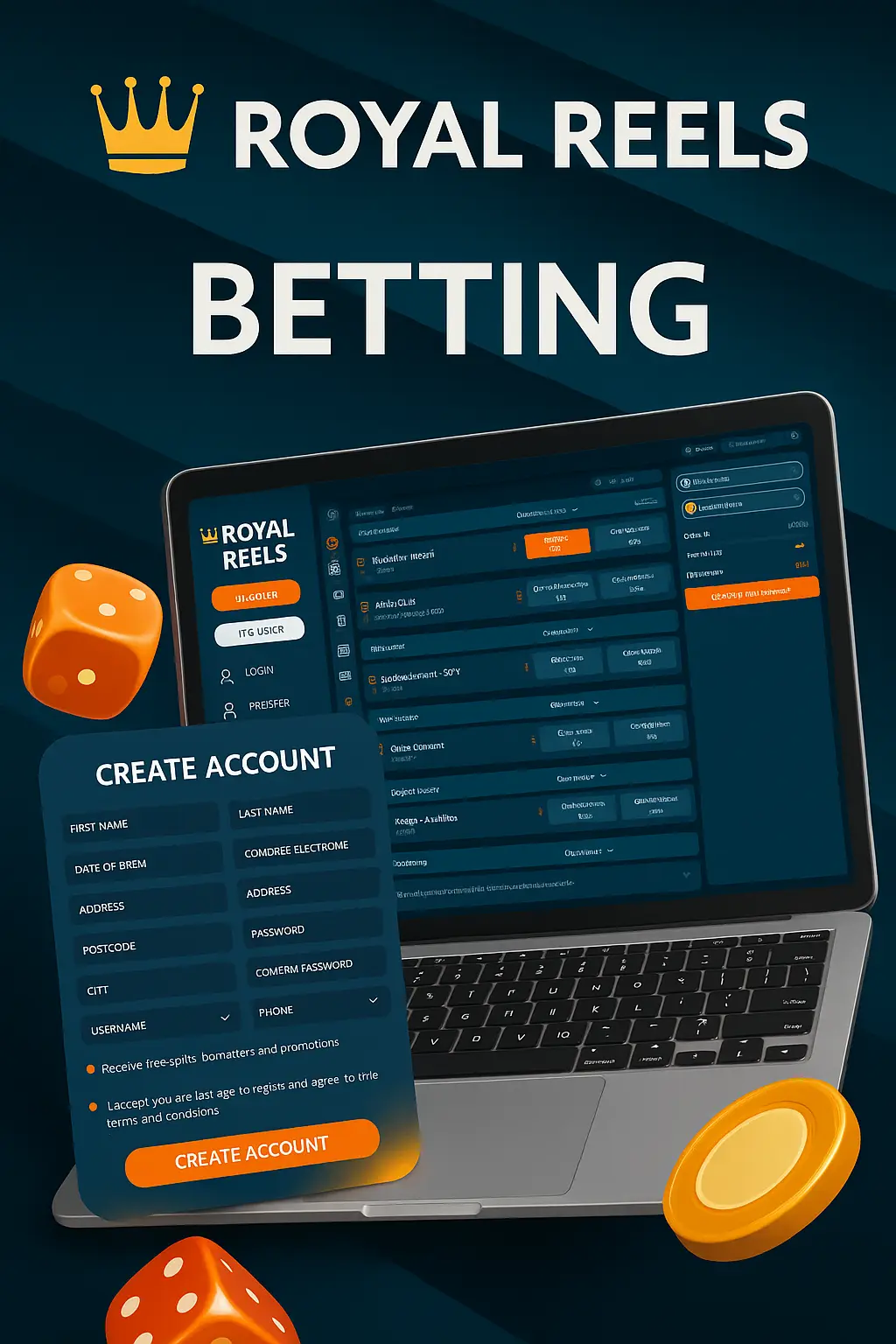 Start betting today on your favorite sports on the official Royal Reels website.